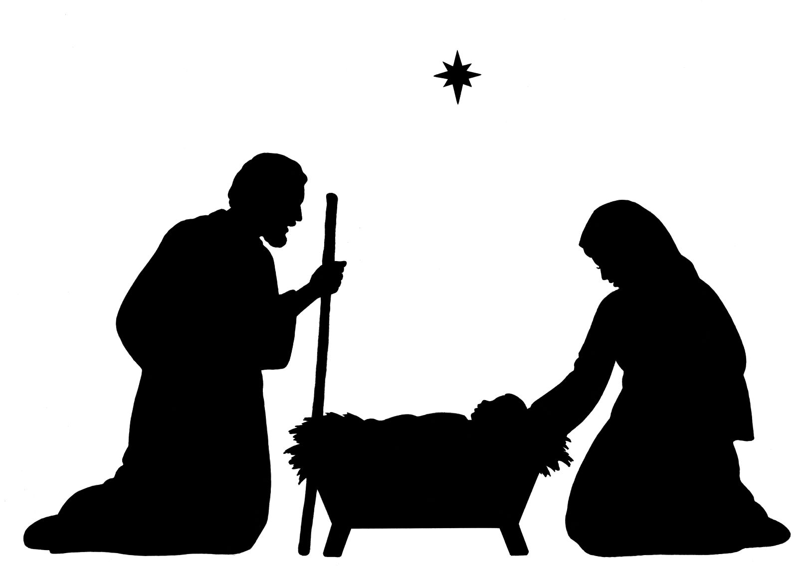 Jesus and Mary at Manger
